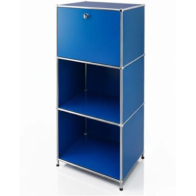 Floordirekt Metallregal Concept Epure MK-107 4 Ebenen 50 x 40 x 121 cm Blau Floordirekt Metallregal Concept Epure MK-107 4 Ebenen 50 x 40 x 121 cm Blau
