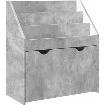 vidaXL Kinderregal Beton Grau 60 x 29,5 x 69 cm Holzwerkstoff 892392 vidaXL Kinderregal Beton Grau 60 x 29,5 x 69 cm Holzwerkstoff 892392