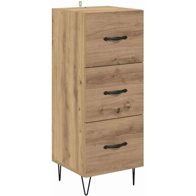 vidaXL Sideboard Artisan-Eiche 34 x 34,5 x 90 cm Holzwerkstoff 881550 vidaXL Sideboard Artisan-Eiche 34 x 34,5 x 90 cm Holzwerkstoff 881550