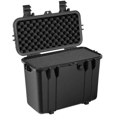 Tectake Kamerakoffer Al Aus Robuster Hartschale Mit 4 Dicken Schaumstoffeinlagen Schnappverschluss 41 x 22 x 34 cm Schwarz Tectake Kamerakoffer Al Aus Robuster Hartschale Mit 4 Dicken Schaumstoffeinlagen Schnappverschluss 41 x 22 x 34 cm Schwarz