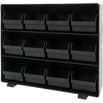 MCW Aufbewahrungsbox M10 12 Herausnehmbare Fächer 30x33x8cm MCW Aufbewahrungsbox M10 12 Herausnehmbare Fächer 30x33x8cm