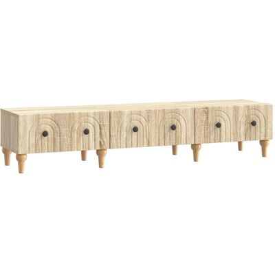 vidaXL TV-Schränk Sonoma-Eiche 147 x 34,5 x 30 cm Holzwerkstoff 894247 vidaXL TV-Schränk Sonoma-Eiche 147 x 34,5 x 30 cm Holzwerkstoff 894247