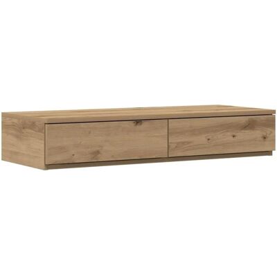 Vidaxl - Nachttisch Artisan Eiche 100x36,5x16,5 cm - Nachttisch Vidaxl - Nachttisch Artisan Eiche 100x36,5x16,5 cm - Nachttisch