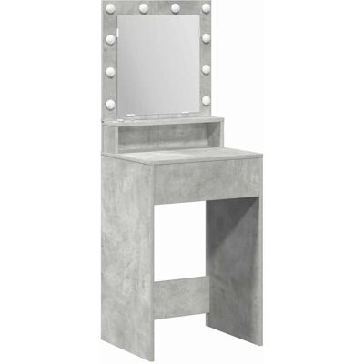 vidaXL Beton grau Holz mit Betonoptik 50 x 41 x 135 cm Waschtisch - Waschtisch vidaXL Beton grau Holz mit Betonoptik 50 x 41 x 135 cm Waschtisch - Waschtisch