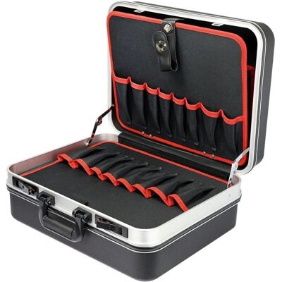 HMF 15601-02 Werkzeugkoffer Leer Werkzeugkiste Groß ABS-Kunststoff 47 x 40 x 22 cm HMF 15601-02 Werkzeugkoffer Leer Werkzeugkiste Groß ABS-Kunststoff 47 x 40 x 22 cm