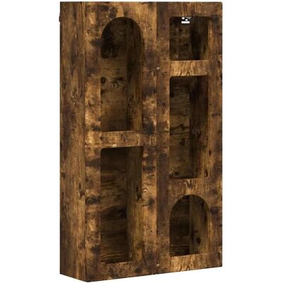 vidaXL Hängeschrank Geräucherte Eiche 59 x 20 x 100 cm Holzwerkstoff 891369 vidaXL Hängeschrank Geräucherte Eiche 59 x 20 x 100 cm Holzwerkstoff 891369