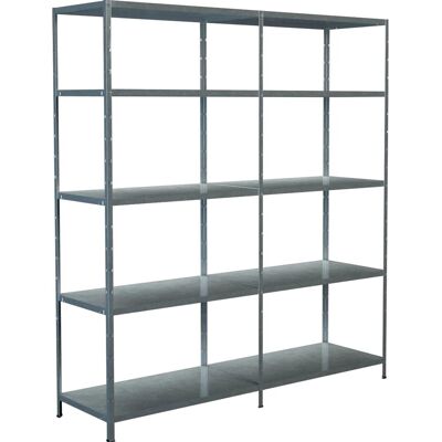 Schulte Regalwelt Stahlregal - 2000x1800x50 mm Schulte Regalwelt Stahlregal - 2000x1800x50 mm