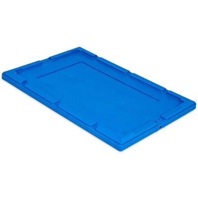 PROREGAL Auflagedeckel für Conical Mehrweg-Stapelbehälter Blau BxT 40 x 60 cm Lagerbox Eurobox Transportbox PROREGAL Auflagedeckel für Conical Mehrweg-Stapelbehälter Blau BxT 40 x 60 cm Lagerbox Eurobox Transportbox