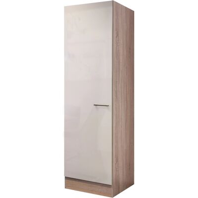 FLEX-WELL Nepal Schrank - 50x200x57cm, Braun, Melamin FLEX-WELL Nepal Schrank - 50x200x57cm, Braun, Melamin