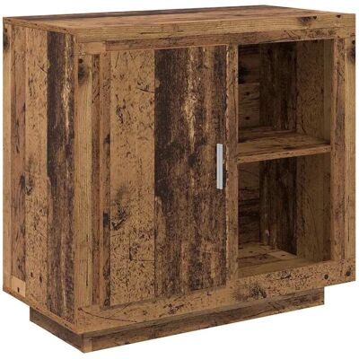 vidaXL Sideboard Altholz 40 x 80 x 75 cm Holzwerkstoff 880534 vidaXL Sideboard Altholz 40 x 80 x 75 cm Holzwerkstoff 880534