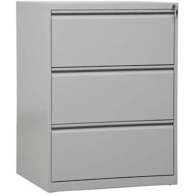 PROREGAL Hängeregistraturschrank 3 Schubladen Mare HxBxT 101 x 76 x 62 cm Grau PROREGAL Hängeregistraturschrank 3 Schubladen Mare HxBxT 101 x 76 x 62 cm Grau