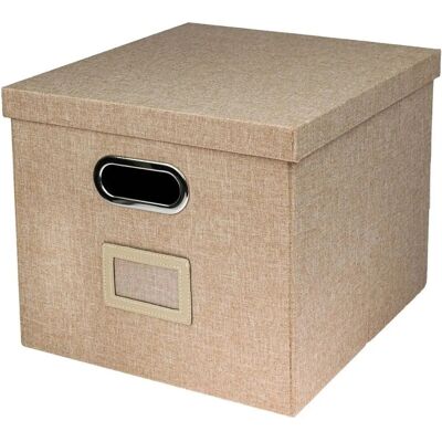 HMF 250473-27 Aufbewahrungsbox Deckel DIN A4 Hängeregister Kallax 33 x 37 x 28 cm HMF 250473-27 Aufbewahrungsbox Deckel DIN A4 Hängeregister Kallax 33 x 37 x 28 cm
