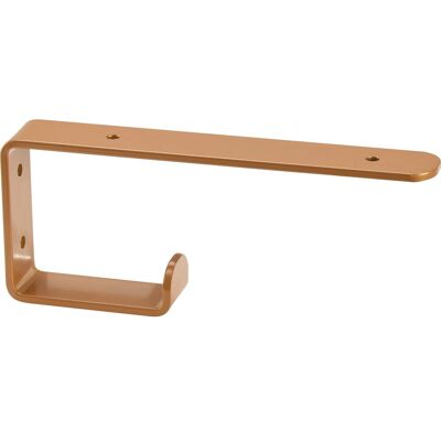Metall-Garderoben-Konsole 2er-Set 8 cm x 20 cm Matt-Gold Metall-Garderoben-Konsole 2er-Set 8 cm x 20 cm Matt-Gold