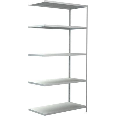 SCHULTE REGALWELT Anbauregal Steck-System Metall Weiß 200x100x50 cm - Regal SCHULTE REGALWELT Anbauregal Steck-System Metall Weiß 200x100x50 cm - Regal