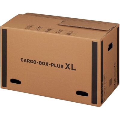 PROREGAL Mega Deal 90x Cargobox XXL LxBxH 750x420x440mm mit Schmetterlingsboden & Grifflöchern Doppelwellig Braun Faltkarton Umzugskarton PROREGAL Mega Deal 90x Cargobox XXL LxBxH 750x420x440mm mit Schmetterlingsboden & Grifflöchern Doppelwellig Braun Faltkarton Umzugskarton
