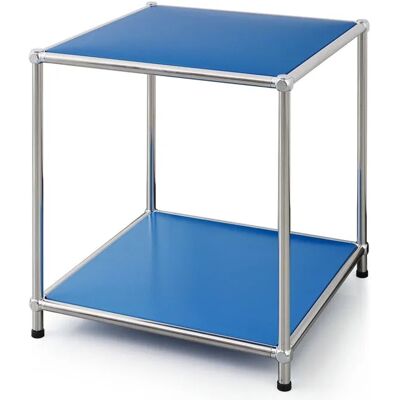 Floordirekt Metallregal Concept Epure MK-012 Beistelltisch 40 x 40 x 46 cm Blau Floordirekt Metallregal Concept Epure MK-012 Beistelltisch 40 x 40 x 46 cm Blau
