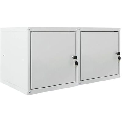 PROREGAL - CUBIC - Grau - Lockable metal cabinet PROREGAL - CUBIC - Grau - Lockable metal cabinet