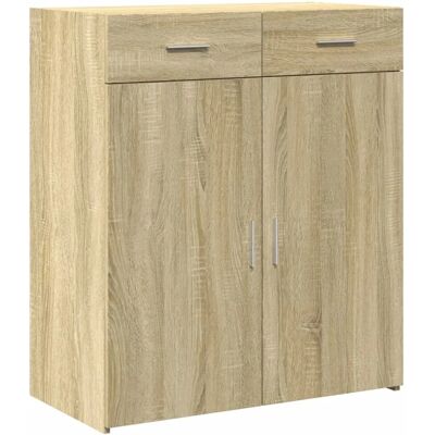 vidaXL Sideboard Sonoma-Eiche 80x42,5x93 cm Holzwerkstoff 3281471 vidaXL Sideboard Sonoma-Eiche 80x42,5x93 cm Holzwerkstoff 3281471