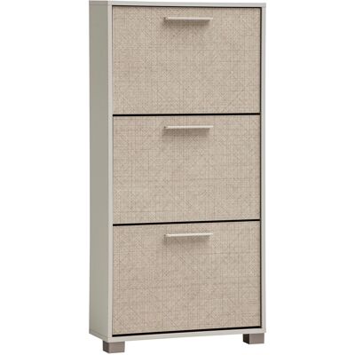 Schildmeyer Schuhkipper Edno 3 Klappen 124 cm x 19,6 cm x 59,8 cm Cremebeige Schildmeyer Schuhkipper Edno 3 Klappen 124 cm x 19,6 cm x 59,8 cm Cremebeige