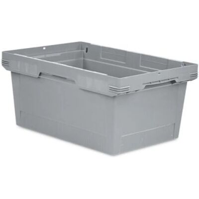 PROREGAL Conical Mehrweg-Stapelbehälter Grau HxBxT 27,3 x 40 x 60cm 47 Liter Lagerbox Eurobox Transportbox Transportbehälter Stapelbehälter PROREGAL Conical Mehrweg-Stapelbehälter Grau HxBxT 27,3 x 40 x 60cm 47 Liter Lagerbox Eurobox Transportbox Transportbehälter Stapelbehälter