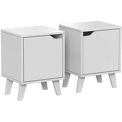 Vicco Nachttisch Malu Weiß 35 x 47 2er Set Vicco Nachttisch Malu Weiß 35 x 47 2er Set