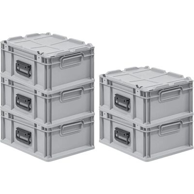 PROREGAL - NextGen Portable - 16 L - Grau - Eurobox PROREGAL - NextGen Portable - 16 L - Grau - Eurobox