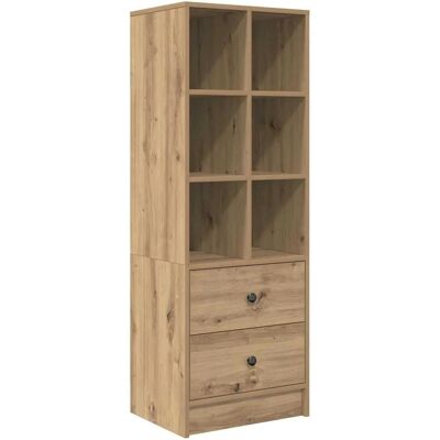 vidaXL Highboard Eiche Handwerklich 45,5 x 34 x 127 cm Holzwerkstoff 869369 vidaXL Highboard Eiche Handwerklich 45,5 x 34 x 127 cm Holzwerkstoff 869369