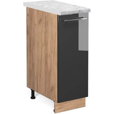 Vicco Fame-Line Medizin-Schrank - Anthrazit Hochglanz - 30cm Vicco Fame-Line Medizin-Schrank - Anthrazit Hochglanz - 30cm