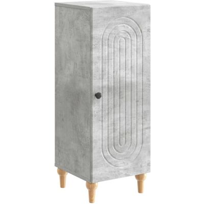 vidaXL Sideboard Betongrau 33 x 34,5 x 90 cm Holzwerkstoff 894138 vidaXL Sideboard Betongrau 33 x 34,5 x 90 cm Holzwerkstoff 894138