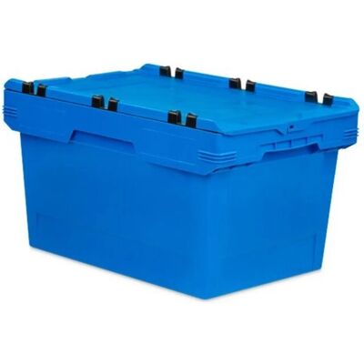 PROREGAL - Conical transport bin - Blau - 58 Liter - Stapelbarer Transportbehälter PROREGAL - Conical transport bin - Blau - 58 Liter - Stapelbarer Transportbehälter