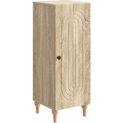 vidaXL Sideboard Sonoma-Eiche 33 x 34,5 x 90 cm Holzwerkstoff 894137 vidaXL Sideboard Sonoma-Eiche 33 x 34,5 x 90 cm Holzwerkstoff 894137