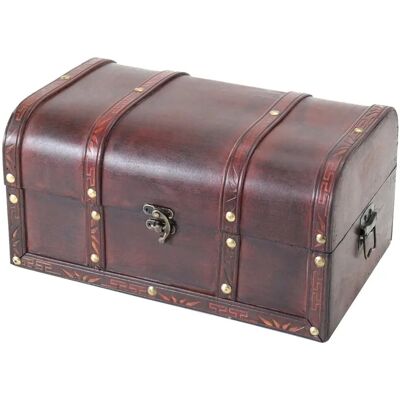 HMF 6406-130 Schatztruhe Schatzkiste Holztruhe Holz 30 x 20 x 15 cm Portugal HMF 6406-130 Schatztruhe Schatzkiste Holztruhe Holz 30 x 20 x 15 cm Portugal