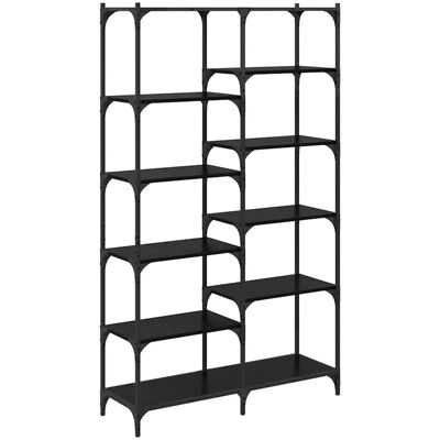 vidaXL Regal Schwarz Eichen-Optik 100 x 32 x 170 cm Holzwerkstoff 881892 vidaXL Regal Schwarz Eichen-Optik 100 x 32 x 170 cm Holzwerkstoff 881892