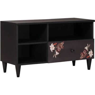 vidaXL Stauraumschränke Mehrfarbig 80 x 33,5 x 46 cm Massivholz Mango 4018717 vidaXL Stauraumschränke Mehrfarbig 80 x 33,5 x 46 cm Massivholz Mango 4018717