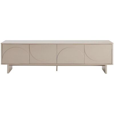 Vente-unique Tv-Board Delorina Beige 180 cm Vente-unique Tv-Board Delorina Beige 180 cm