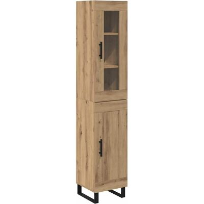 vidaXL Highboard Artisan-Eiche 69,5 x 34 x 180 cm Holzwerkstoff 3415983 vidaXL Highboard Artisan-Eiche 69,5 x 34 x 180 cm Holzwerkstoff 3415983