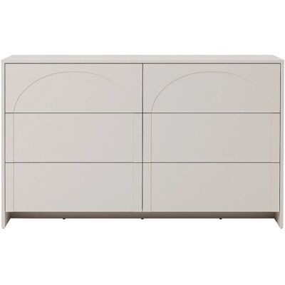 Vente-unique Kommode Nalyra Beige 138 cm Vente-unique Kommode Nalyra Beige 138 cm