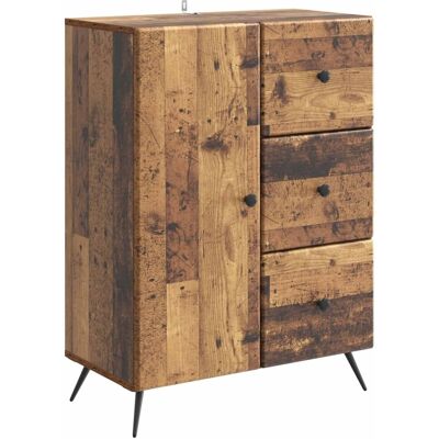 vidaXL Sideboard Altholz 66 x 34,5 x 90 cm Holzwerkstoff 895553 vidaXL Sideboard Altholz 66 x 34,5 x 90 cm Holzwerkstoff 895553