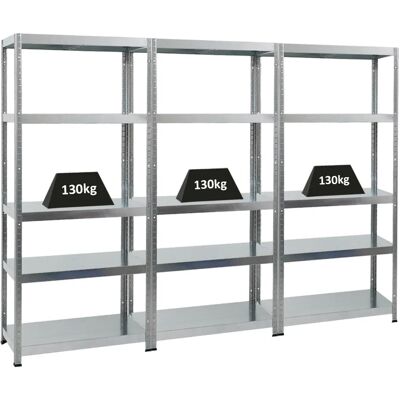 PROREGAL - STEEL EAGLE - 130kg - 180x80x40cm - Regal PROREGAL - STEEL EAGLE - 130kg - 180x80x40cm - Regal
