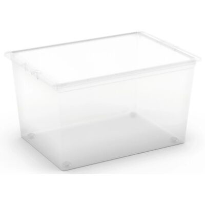 IPERBRIKO C-Box XL - 50L - transparent mit Deckel IPERBRIKO C-Box XL - 50L - transparent mit Deckel