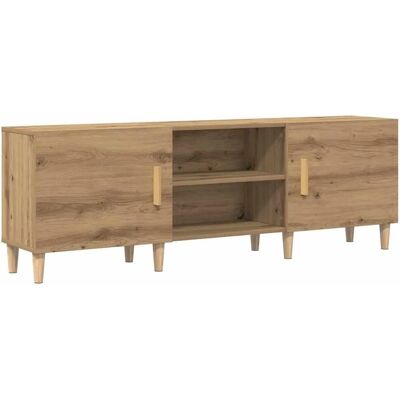 vidaXL Eichen TV-Schrank - Verstellbare Regale - Stilvoll & Funktional vidaXL Eichen TV-Schrank - Verstellbare Regale - Stilvoll & Funktional
