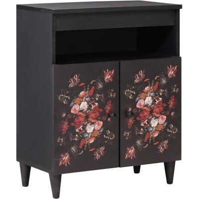 vidaXL Stauraumschränke Mehrfarbig 60 x 33,5 x 75 cm Massivholz Mango 4018725 vidaXL Stauraumschränke Mehrfarbig 60 x 33,5 x 75 cm Massivholz Mango 4018725