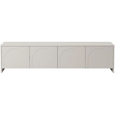 Vente-unique Tv-Board Nalyra Beige 198 cm Vente-unique Tv-Board Nalyra Beige 198 cm
