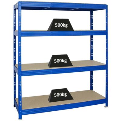 PROREGAL - RHINO - 180x160x60 cm - Blau - Garagenregal PROREGAL - RHINO - 180x160x60 cm - Blau - Garagenregal