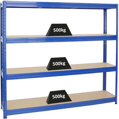 PROREGAL - DINO - Blau - 180x200x45 cm - Lagerregal PROREGAL - DINO - Blau - 180x200x45 cm - Lagerregal