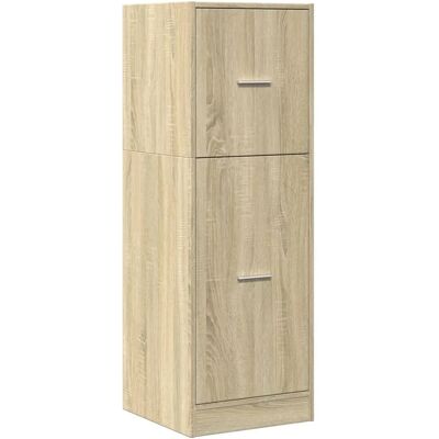 vidaXL Sonoma Eichen Aufbewahrungsschrank - 40x41x118 cm - Spanplatte vidaXL Sonoma Eichen Aufbewahrungsschrank - 40x41x118 cm - Spanplatte