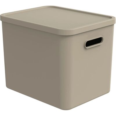 Rotho Albula Aufbewahrungsbox - Multifunktional, Stapelbar, 27L Rotho Albula Aufbewahrungsbox - Multifunktional, Stapelbar, 27L