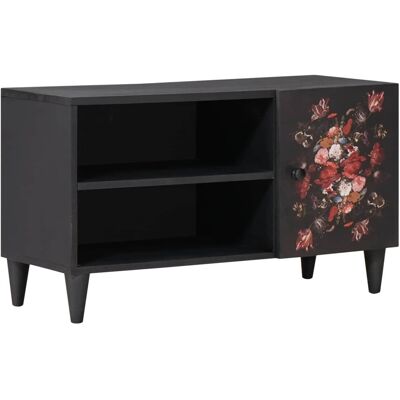vidaXL Stauraumschränke Mehrfarbig 80 x 31,5 x 46 cm Massivholz Mango 4018715 vidaXL Stauraumschränke Mehrfarbig 80 x 31,5 x 46 cm Massivholz Mango 4018715