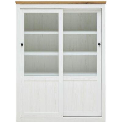 Mömax Highboard Korsika Eichefarben/Weiß Mömax Highboard Korsika Eichefarben/Weiß