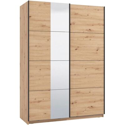 Mömax Schwebetürenschrank Gard 150 in Eiche Artisan Mömax Schwebetürenschrank Gard 150 in Eiche Artisan